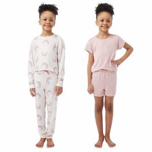 NEW 32 DEGREES YOUTH 4-PIECE PAJAMA SET GIRL SIZE XS(5/6)